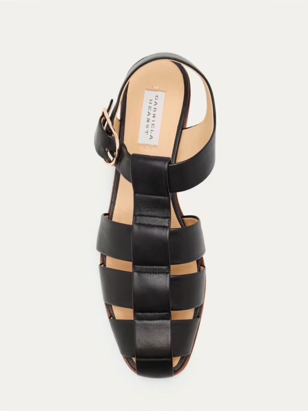Gabriela Hearst "Lynn" leather fisherman sandals